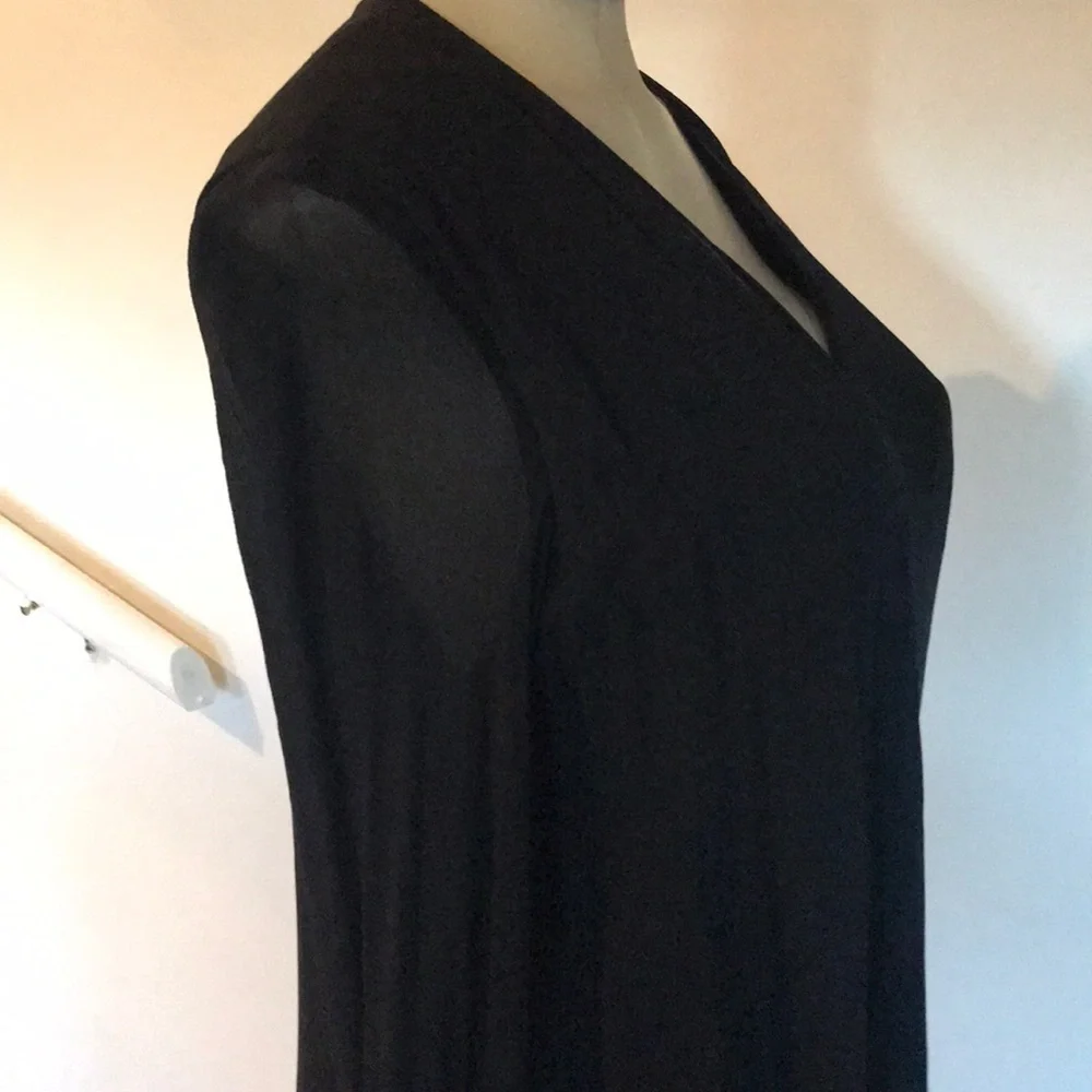 JONES NEW YORK SILK DRESS - Picture 8 of 11